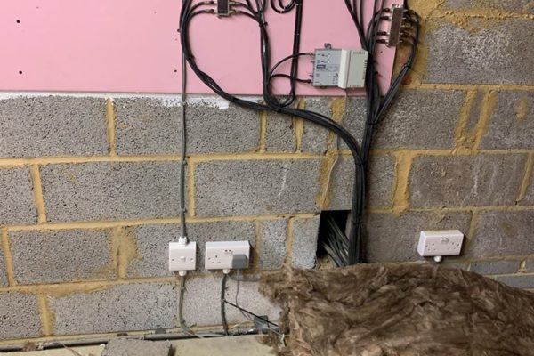 electrical works relating to av installation